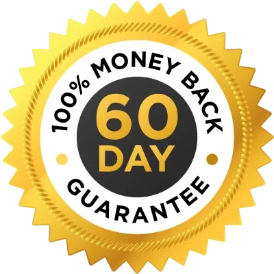 LipoFit 60-day satisfaction guarantee badge